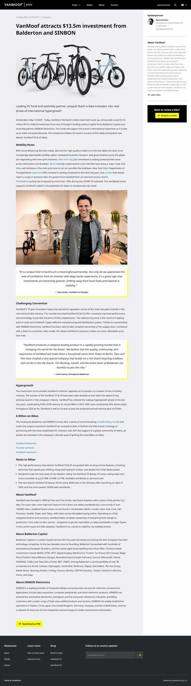 VanMoof_attracts_13_5m_investment_from_Balderton_and_SINBON_VanMoofVanMoof_attracts_13_5m_investment_from_Balderton_and_SINBON_VanMoof_news_ (1)